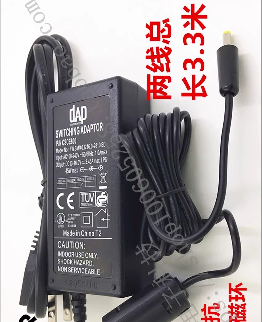 *Brand NEW*CSCE800 DPA DC13-16.0V 3.46Amax 45W AC/DC ADAPTER FWSW40.1216.0-2810SD POWER Supply