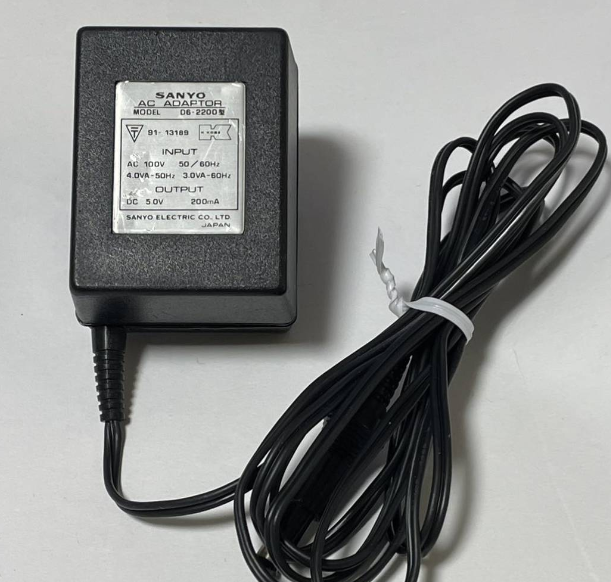 *Brand NEW*SANYO D6-2200 DC5.0V 200mA AC ADAPTER Power Supply