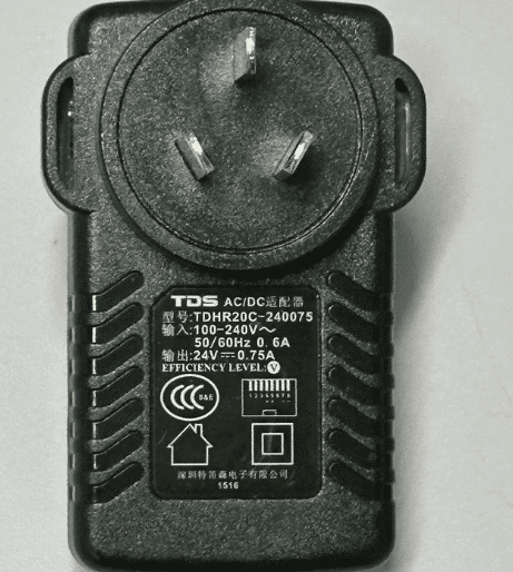 *Brand NEW*Original TDS TDHR20C-240075 24V 0.75A AC ADAPTER Power Supply