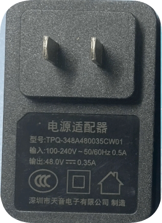 *Brand NEW*Original POE TPQ-348A480035CW01 48V0.35A/48V0.25A AC ADAPTER Power Supply