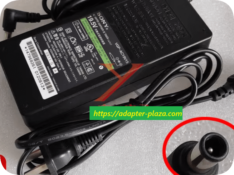 *Brand NEW* Sony VGP-AC19V15/16/45/46 computer notebook 19.5V6.2A power adapter charging cable