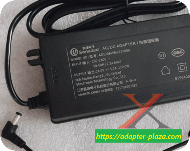 *Brand NEW*Kaiyuan 24.0V 5.0A power adapter compatible with AD120BWM240500A water purifier 24V 5A transformer