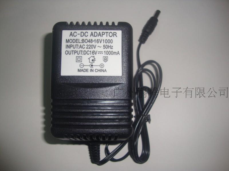 *Brand NEW* POWER Supply AC100-240V 50/60Hz BO48-16V1000 DC16V 1000MA AC DC Adapter