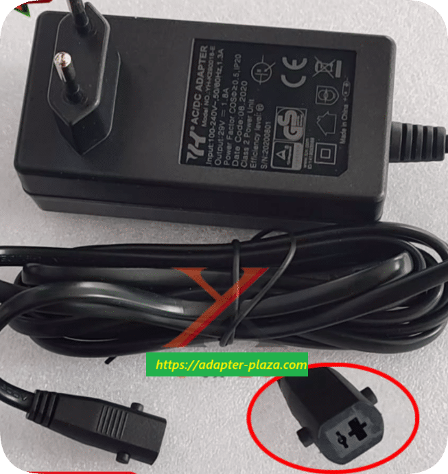*Brand NEW*European standard 29V 1.8A power adapter YH-K290018-E sofa charging cable 52.2W transformer