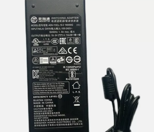 *Brand NEW*Original HOIOTO 19V 4.74A AC Adapter ADS-110CL-19-3 19009G 4.0*1.7mm Power Supply - Click Image to Close