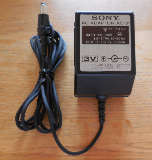 *Brand NEW* SONY AC-31 DC-3V 300mA AC ADAPTER Power Supply - Click Image to Close