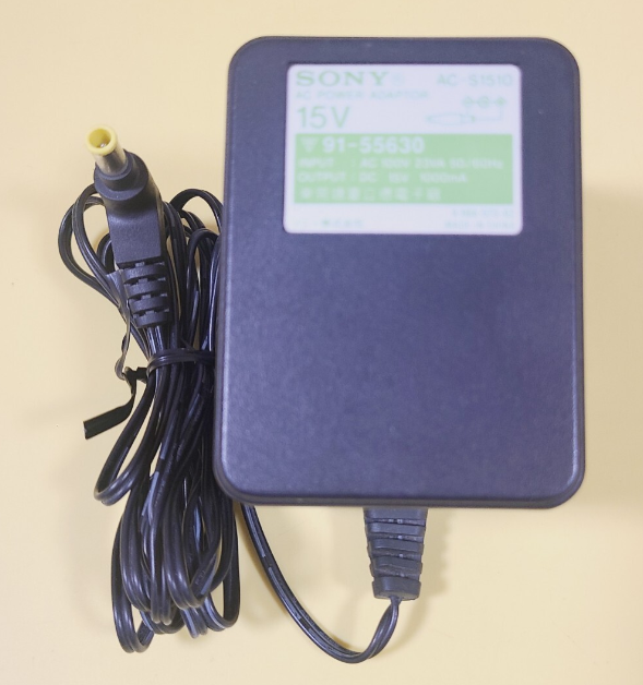 *Brand NEW* SONY AC-S1510 DC 15V 1000mA AC ADAPTER Power Supply - Click Image to Close