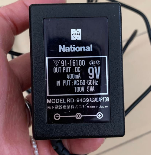 *Brand NEW* National 91-16100 100V 9v AC ADAPTER Power Supply - Click Image to Close