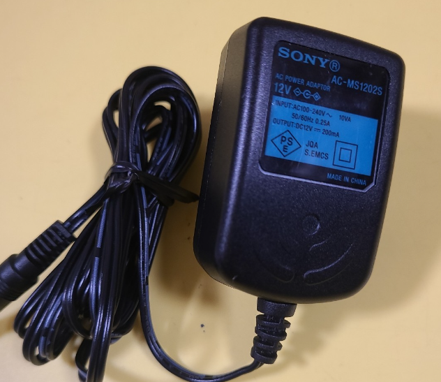 *Brand NEW* SONY AC-MS1202S DC12V 200mA AC ADAPTER Power Supply