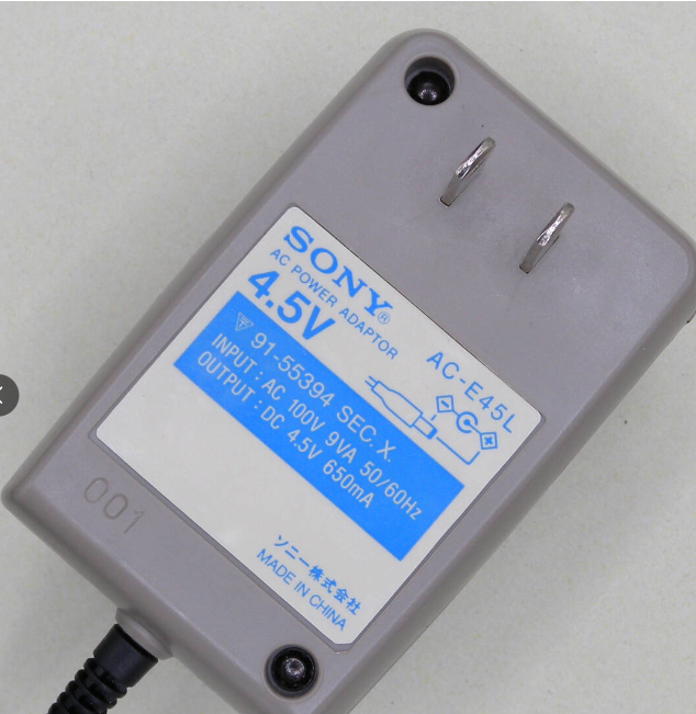 *Brand NEW*4.5V 650mA AC/DC ADAPTER SONY AC-E45L Power Supply