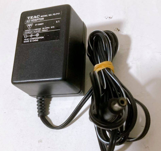 *Brand NEW*TEAC PS-P41 4.5V 700mA AC/DC ADAPTER Power Supply - Click Image to Close