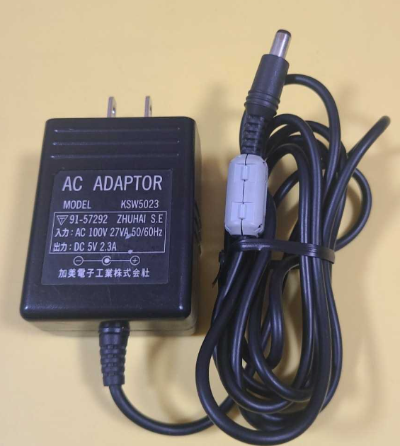 *Brand NEW* 5V 2.3A KSW5023 AC/DC ADAPTER Power Supply - Click Image to Close