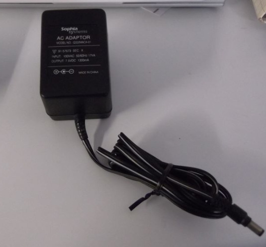 *Brand NEW* Sophia systems MODEL NO:Q332MACA-01 DC7.5V 1300ｍA AC/DC ADAPTER Power Supply - Click Image to Close