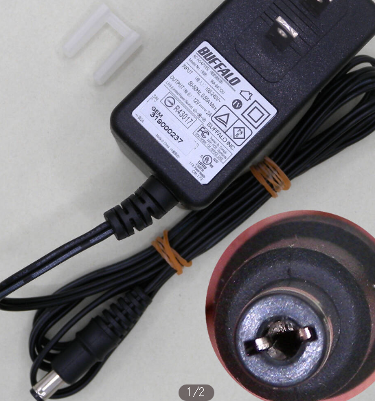 *Brand NEW*BUFFALO WA-24C12U 12V 12.0V 2A 2.0A 2000mA AC/DC ADAPTER Power Supply