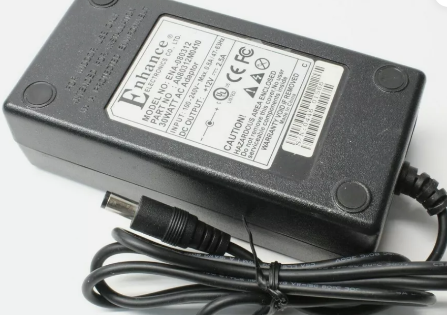 *Brand NEW*Enhance ENA-080312 Output 12V 2.5A 30Watt AC Adapter Power Supply