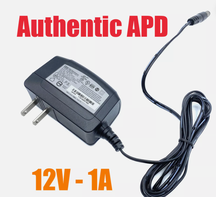 *Brand NEW*Authentic APD WA-12M12FU 12V 1A 12W AC Adapter Power Supply - Click Image to Close