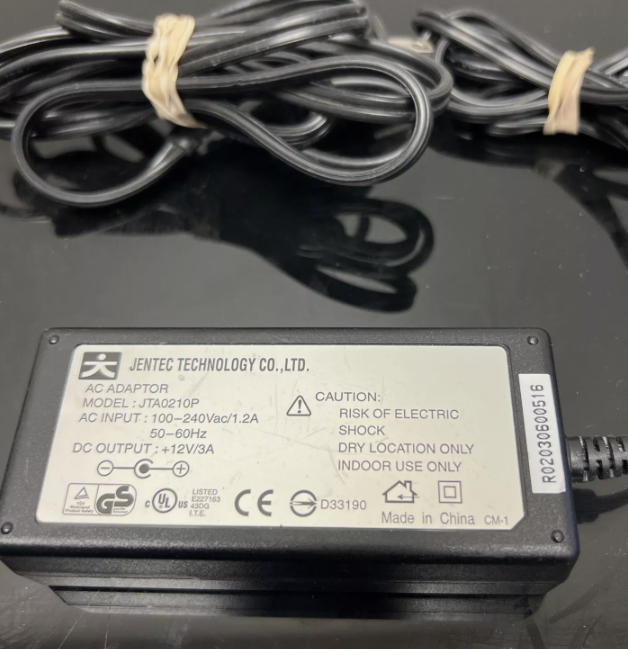 *Brand NEW*Jentec JTA0210P Output 12V DC 1.2A AC Adapter Power Supply