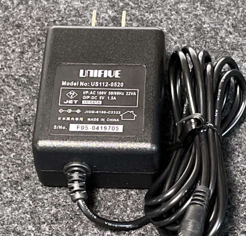 *Brand NEW*UNIFIUE US112-0520 DC5V 1.5A AC/DC ADAPTER Power Supply