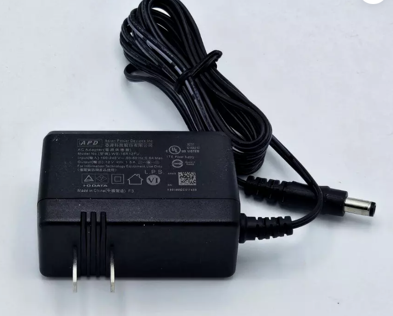 *Brand NEW*Original APD 12V 1.5A 18W AC Adapter WB-18R12FU Asian Power Devices Inc Power Supply