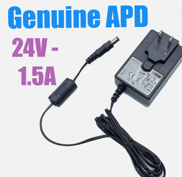 *Brand NEW*APD WA-36A24R 24V 1.5A 36W AC/DC ADAPTER Power Supply