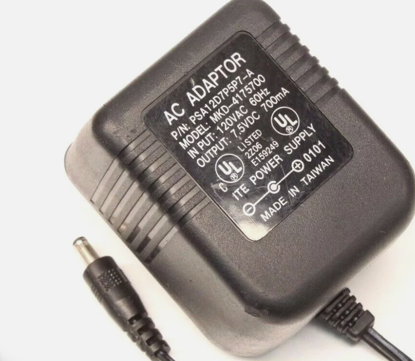 *Brand NEW*ITE MKD-4175700 Output 7.5V 700mA AC DC Power Supply Adapter Charger