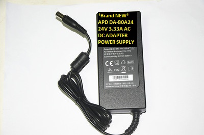 *Brand NEW* AC100-240V 50/60Hz APD 24V 3.33A DA-80A24 AC DC ADAPTER POWER SUPPLY