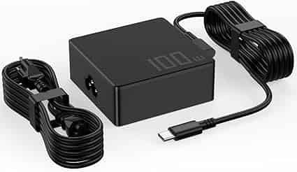 100W 65W USB Type c Laptop Charger Compatible with Asus Rog Ally Flow X13 Z13 GV301 GV302 GZ301 Vivobook S 14