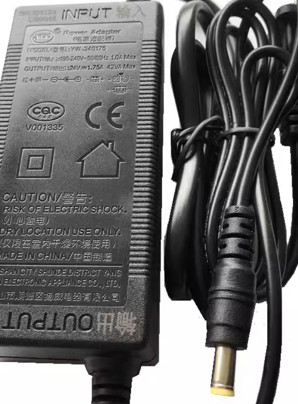 *Brand NEW*Original YW YW-240175 24V 1.75A AC ADAPTER Power Supply