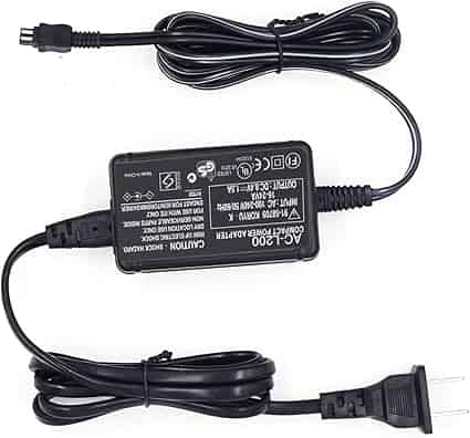 AC-L200 AC Power Adapter Charger for Sony Handycam Camcorder DCR-SX,DCR-SR,DCR-HC,DCR-PC,DCR-DVD,DCR-IP,HDR-CX