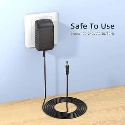 AC Adapter Compatible with Tech 21 SansAmp 3-Channel Programmable Bass Driver DI DC2 Power Supply Cord Mains P