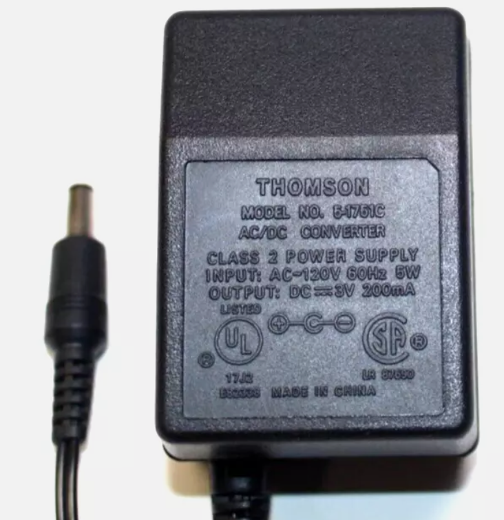 *Brand NEW*Thomson 5-1751C Output 3V 200mA AC Adapter Charger Cord Power Supply