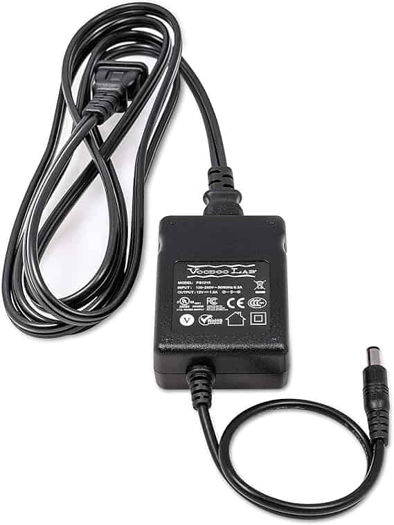 Voodoo Lab PS1210 Power Adapter for Pedal Power X4 Brand Voodoo Lab Connector Type Barrel Connector Compatibl