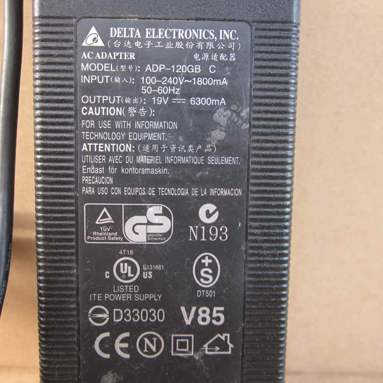 *Brand NEW* 5.5*2.1 DELTA 19V 6.3A 120W ADP-120GB C 19V 6300mA AC DC ADAPTER POWER SUPPLY