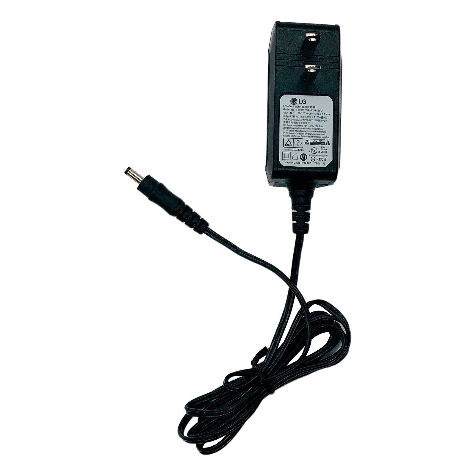 *Brand NEW*Genuine LG 12V 1A AC Adapter WA-12M12FU for LG BP125-N BP350 BP550 BPM25 Blu-Ray DVD Player Power S