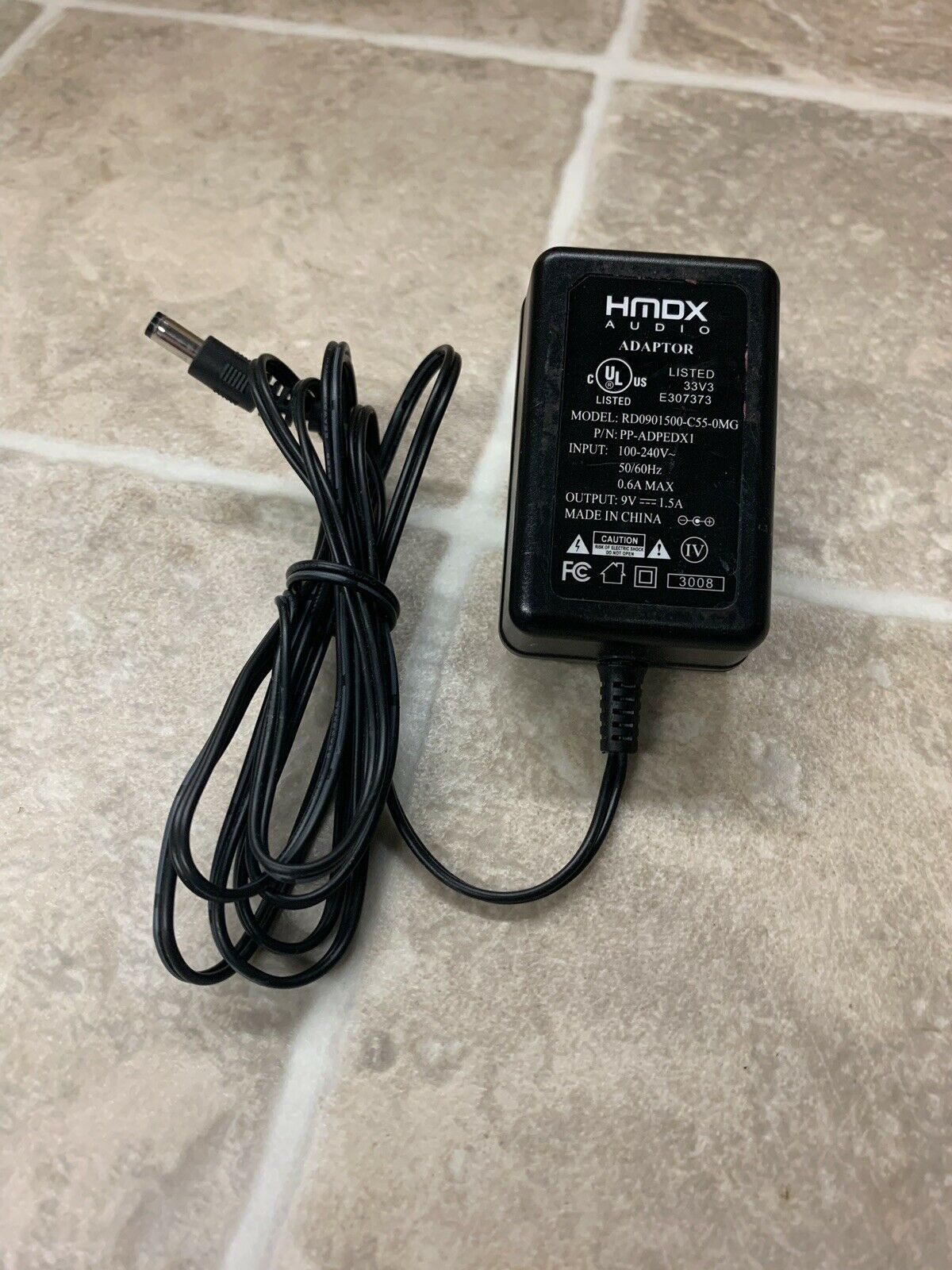 *Brand NEW*HMDX RD0901500-C55-0MG 9V - 1.5A AC DC Adapter POWER SUPPLY