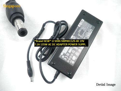 *Brand NEW* LI SHIN 135W 19V 7.1A NBP001529-00 AC DC ADAPTER POWER SUPPLY