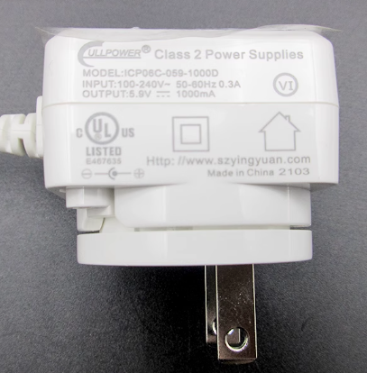 *Brand NEW*Original ULLPOWER 5.9V 1000mA AC ADAPTER nuskin lumi spa ICP06C-059-10000 Power Supply *Brand NEW*Original ULLPOWER 5.9V 1000mA AC ADAPTER nuskin lumi spa ICP06C-059-10000 Power Supply