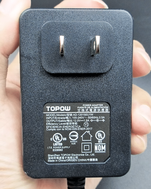 *Brand NEW*Original TOPOW AD-120150U1W 12V 1.5A AC ADAPTER Power Supply