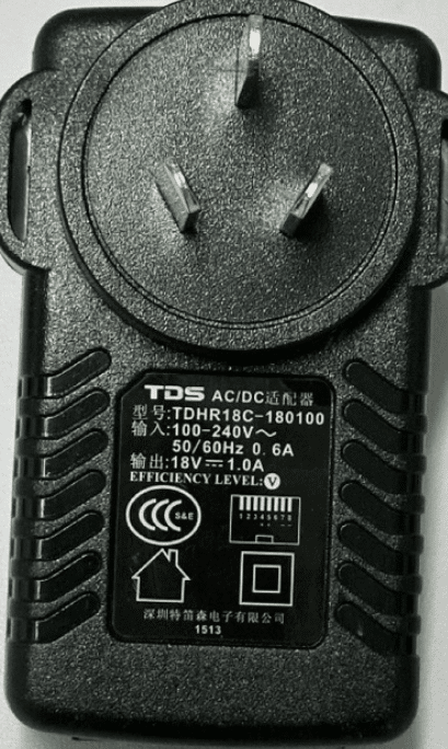 *Brand NEW*Original TDS TDHR18C-180100 18V 1A AC ADAPTER Power Supply
