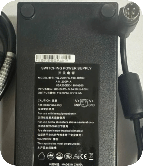 *Brand NEW*Original YQ-2001FA-190-10500 19V 10.5A AC ADAPTER Power Supply