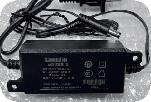 *Brand NEW*Original DS-2FA1202-DL-H/B 12V 2A AC ADAPTER Power Supply
