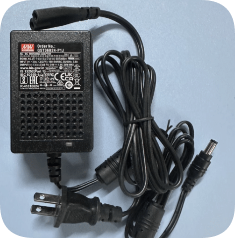 *Brand NEW*Original MW GST36B24-P1J 24V 1.5A AC ADAPTER Power Supply