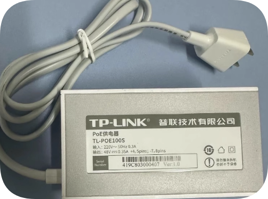 *Brand NEW*Original TP-LNK TL-POE100S 48V 0.35A PoE AC ADAPTER Power Supply *Brand NEW*Original TP-LNK TL-POE100S 48V 0.35A PoE AC ADAPTER Power Supply
