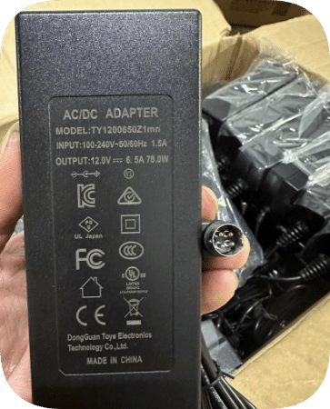 *Brand NEW*Original CW1206500 RS-065/12-S335B 12V 6.5A AC ADAPTER Power Supply