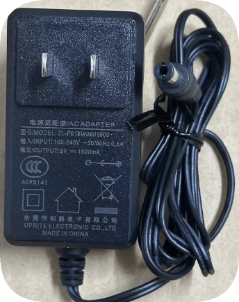 *Brand NEW*Original ZL-F018W0901500 9V 1500mA 1.5A AC ADAPTER Power Supply