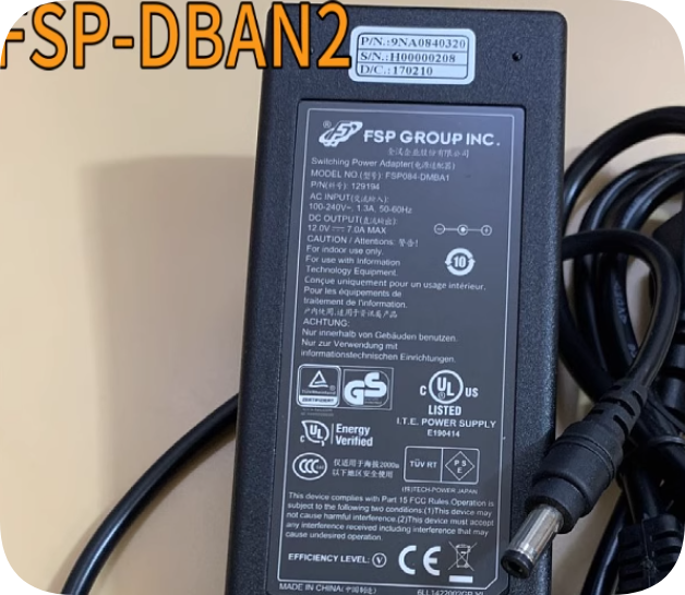 *Brand NEW*Original FSP FSP-DBAN2 12V 7A AC ADAPTER Power Supply *Brand NEW*Original FSP FSP-DBAN2 12V 7A AC ADAPTER Power Supply