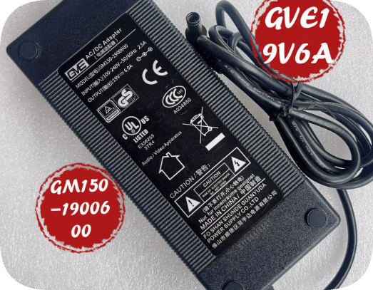 *Brand NEW*Original GVE GM150-1900600 19V 6A AC ADAPTER Power Supply