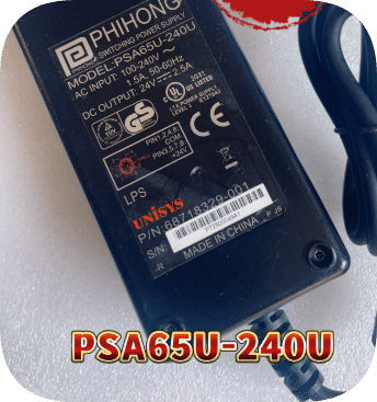 *Brand NEW*Original PHIHONG PSA65U-240U PAS65U-240 24V 2.5A 65W AC Adapter Power Supply