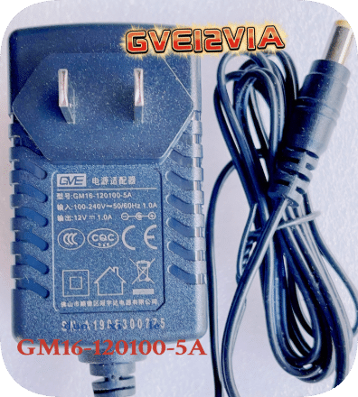 *Brand NEW*Original GVE GM16-120100-5A 12V 1A AC Adapter Power Supply