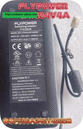 *Brand NEW*Original FLYPOWER PS96A240Y4000M 24V 4A AC Adapter Power Supply